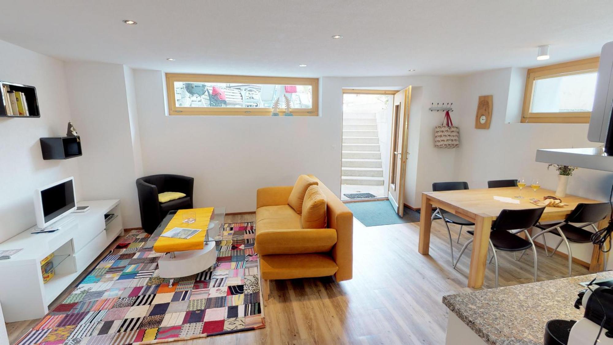 Apartmán Chasa Samalgors Tschlin Exteriér fotografie